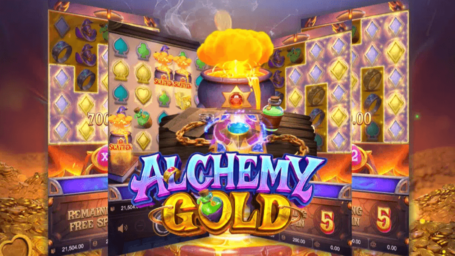 สัญลักษณ์พิเศษภายในเกม Alchemy Gold โบนัสแตกดีที่สุด